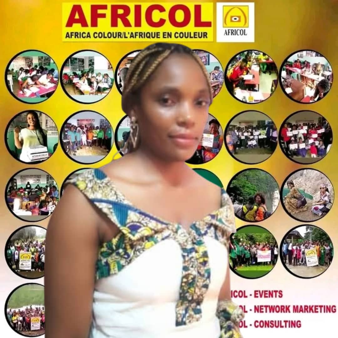ARMANDE MAKAMGUIA PELAP.
SECRÉTAIRE GÉNÉRALE D'AFRICOL/
Coach de langue à Africol/ 
Guide touristique d'Africol/ 
Auteure à Africol (650037338).